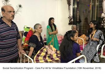 Social Sensitization Program - Care For All for Vimaltidevi Foundation