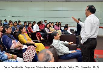 Social Sensitization Program - Citizen Awareness by Mumbai Police