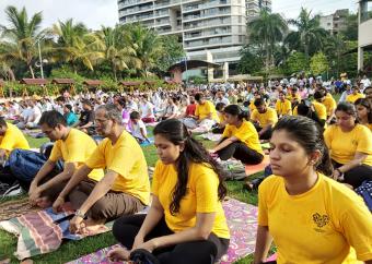 Prabandhan 2019 : International Yoga Day : Poinsur Gymkhana, Borivali