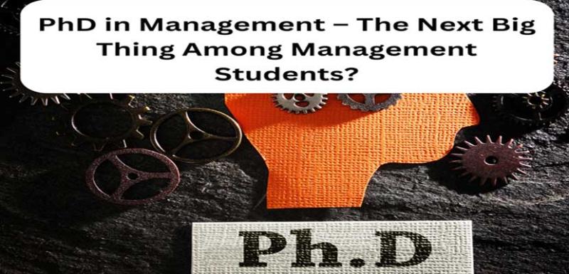 PhD in Management – The Next Big Thing Among Management Students