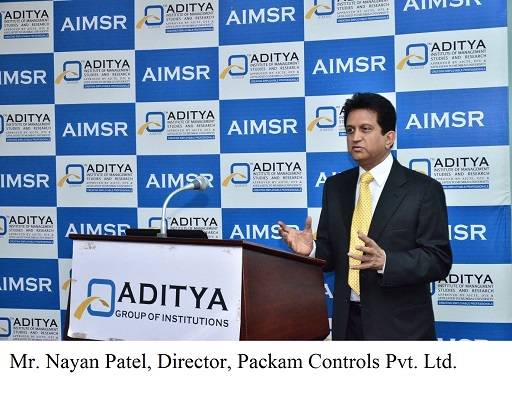  Guest Lecture By Mr.Nayan Patel,Director Packam Controls Pvt Ltd.