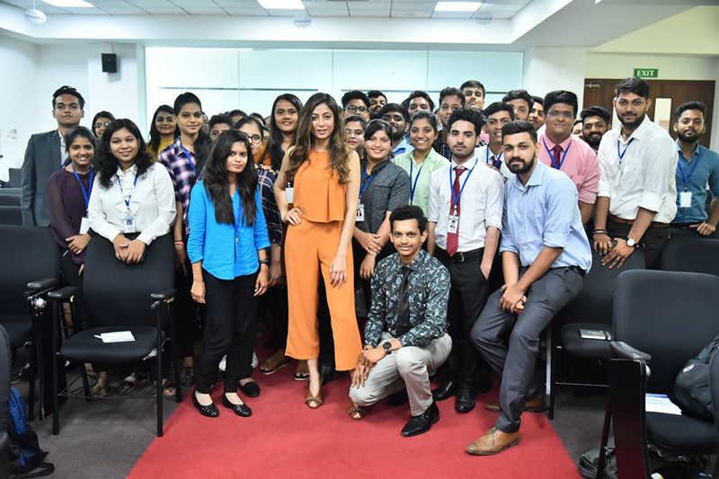  Ms.Sukhmani Sadana with students and faculty