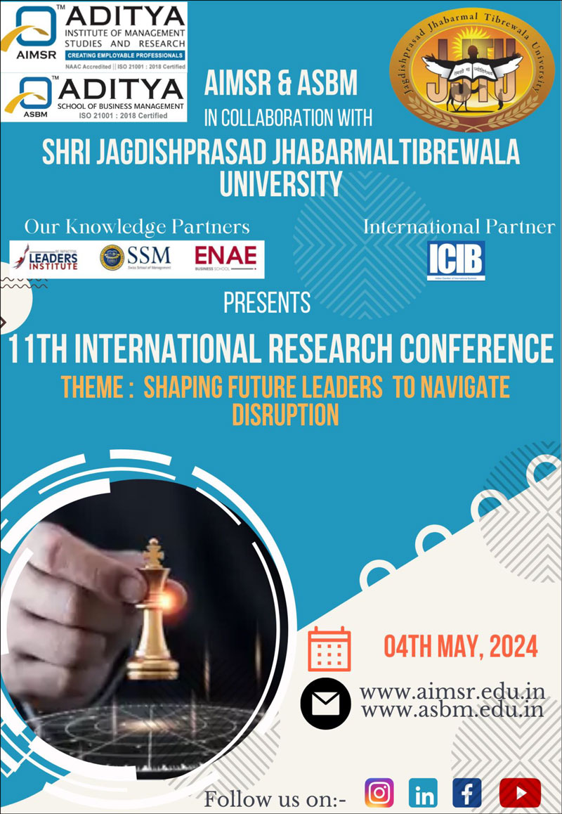 11th International Research Conference